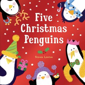 FIVE CHRISTMAS PENGUINS