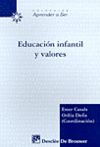 EDUCACIÓN INFANTIL Y VALORES
