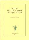 TEATRE BURLESC CATALA S.XVIII