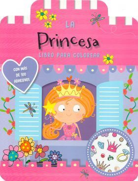 LA PRINCESA LIBRO PARA COLOREAR