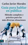 GUÍA PARA HABLAR EN PÚBLICO