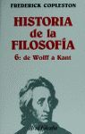 HISTORIA DE LA FILOSOFÍA 6: DE WOLFF A KANT