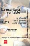 LA ESCRITURA RENTABLE