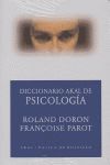 DICCIONARIO AKAL DE PSICOLOGÍA