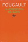 LA HERMENÉUTICA DEL SUJETO