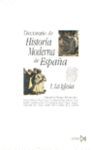 DICCIONARIO DE HISTORIA MODERNA DE ESPAÑA I:LA IGLESIA