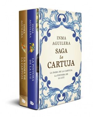ESTUCHE SAGA LA CARTUJA (CONTIENE LA DAMA DE LA CARTUJA  LA PINTORA DE LA LUZ)
